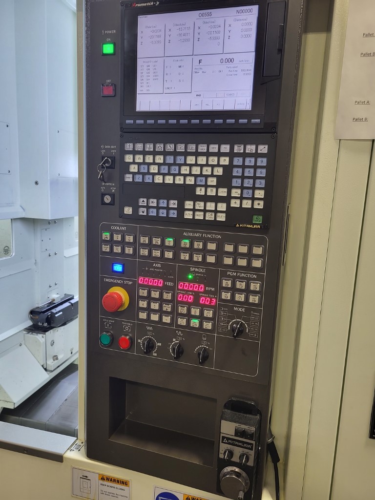 Kitamura Mycenter 2XD Sparkchanger, Machine ID: 8679